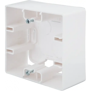 Коробка LEGRAND Etika накладного монтажа 1 пост белый