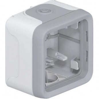 Монтажная коробка 1 пост LEGRAND Plexo(мембр. сальники), IP55, серый Монтажная коробка 1 пост LEGRAND Plexo(мембр. сальники), IP55, серый