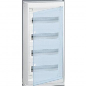 Накладной распределительный щит LEGRAND Nedbox с белой дверью 4 рейки х 12 (+1) модулей