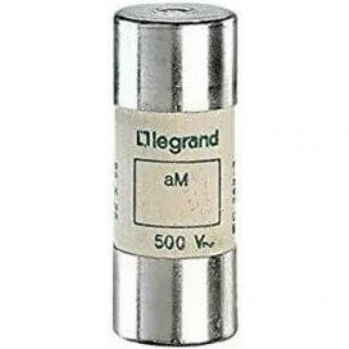 Плавкая вставка LEGRAND gG 10х38 6А 500Вс/и 13406