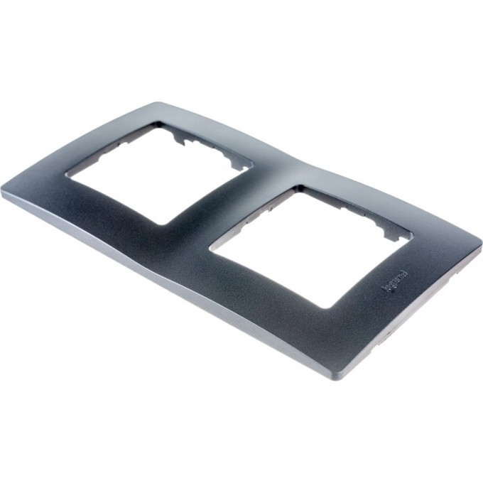 Рамка LEGRAND Etika 2 поста антрацит 672582