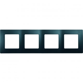Рамка LEGRAND Etika 4 поста антрацит Рамка LEGRAND Etika 4 поста антрацит
