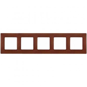 Рамка LEGRAND Etika 5 постов какао Рамка LEGRAND Etika 5 постов какао