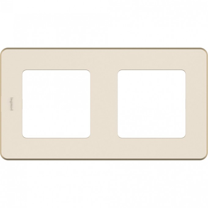 Рамка LEGRAND INSPIRIA 2 поста слоновая кость 673941