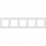 Рамка LEGRAND INSPIRIA 5 постов белый 673970