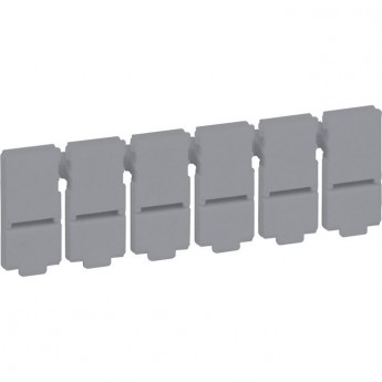 Разделяемая пластина LEGRAND с 6 заглушками для портов Разделяемая пластина LEGRAND с 6 заглушками для портов