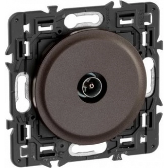 Розетка LEGRAND Celiane TV оконеч графит Розетка LEGRAND Celiane TV оконеч графит