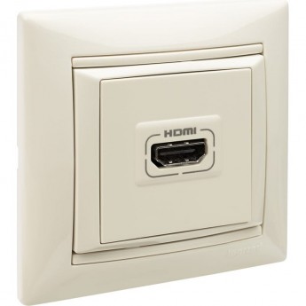Розетка LEGRAND HDMI для аудио/видеоустройств Valena слоновая кость Розетка LEGRAND HDMI для аудио/видеоустройств Valena слоновая кость