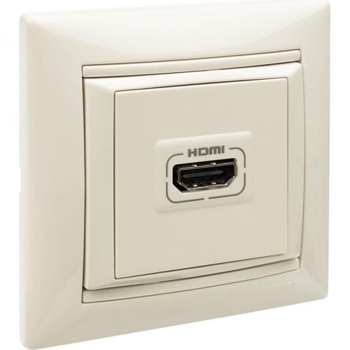 Розетка LEGRAND HDMI для аудио/видеоустройств Valena слоновая кость 774185
