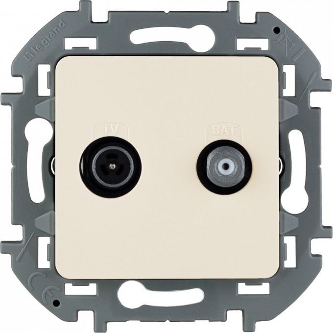 Розетка TV/SAT LEGRAND INSPIRIA звезда слоновая кость 673881