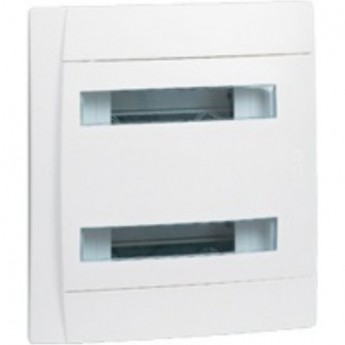 Щит распределительный LEGRAND PRACTIBOX встраиваемый ЩРв-П-24 2х12 IP40 пластиковый прозрачная дверь без шины Щит распределительный LEGRAND PRACTIBOX встраиваемый ЩРв-П-24 2х12 IP40 пластиковый прозрачная дверь без шины