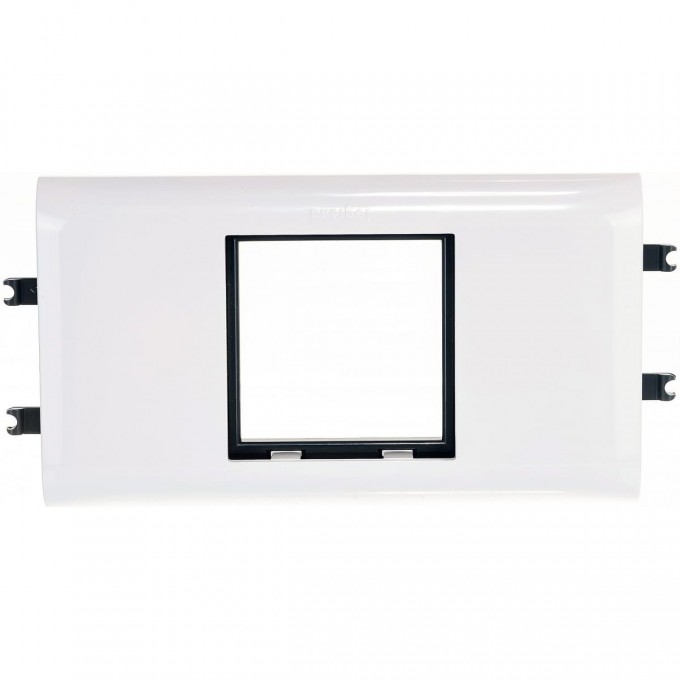 Суппорт LEGRAND Mosaic - для кабель-каналов DLP с шириной крышки 65 мм - 2 модуля, белый 010952