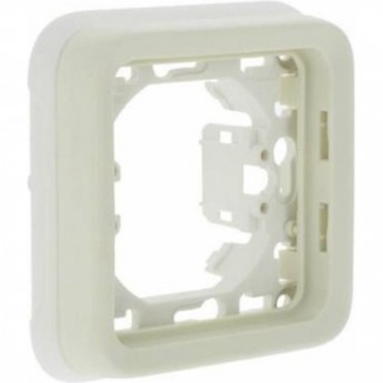 Суппорт с рамкой LEGRAND Plexo для встроенного монтажа 1 пост, белый Суппорт с рамкой LEGRAND Plexo для встроенного монтажа 1 пост, белый