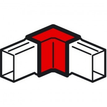 Внутренний угол LEGRAND для мини-каналов Metra 15x10 белый