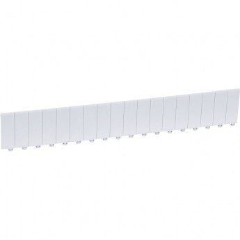 Заглушка LEGRAND XL3 160 18 модулей, серая Заглушка LEGRAND XL3 160 18 модулей, серая