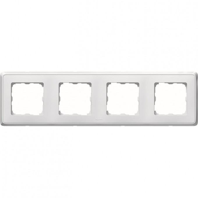 Рамка LEGRAND Cariva 5 постов горизонтальный/вертикальный монтаж белый 773655