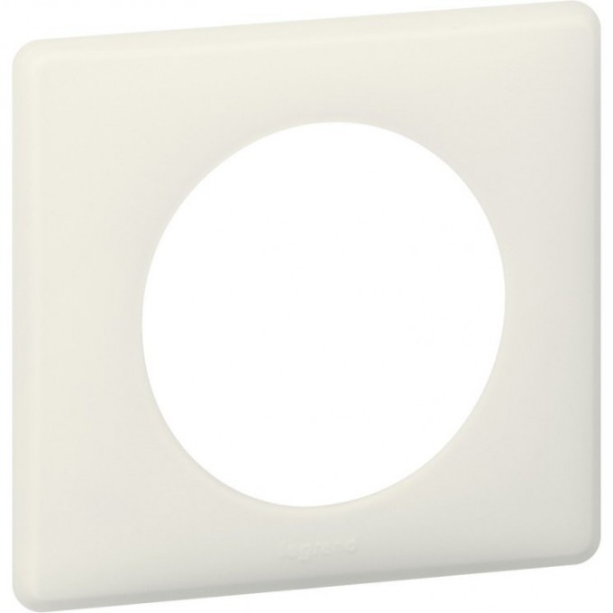 Рамка LEGRAND Celiane 1 пост, белая перкаль 66701