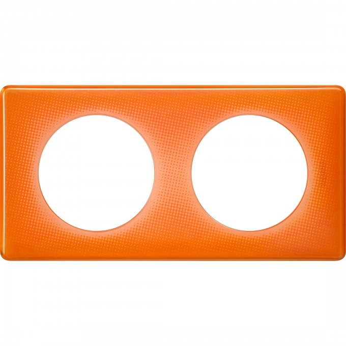 Рамка LEGRAND Celiane 2 поста Оранжевый муар 066652