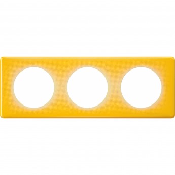 Рамка LEGRAND Celiane 3 поста Песочный муар