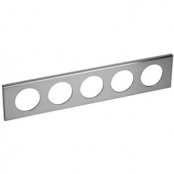 Рамка LEGRAND Celiane 5 постов фактурная сталь Рамка LEGRAND Celiane 5 постов фактурная сталь