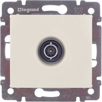 Розетка телевизионная оконечная LEGRAND Valena слоновая кость Розетка телевизионная оконечная LEGRAND Valena слоновая кость