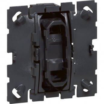 Выключатель LEGRAND Celiane 10AX графит